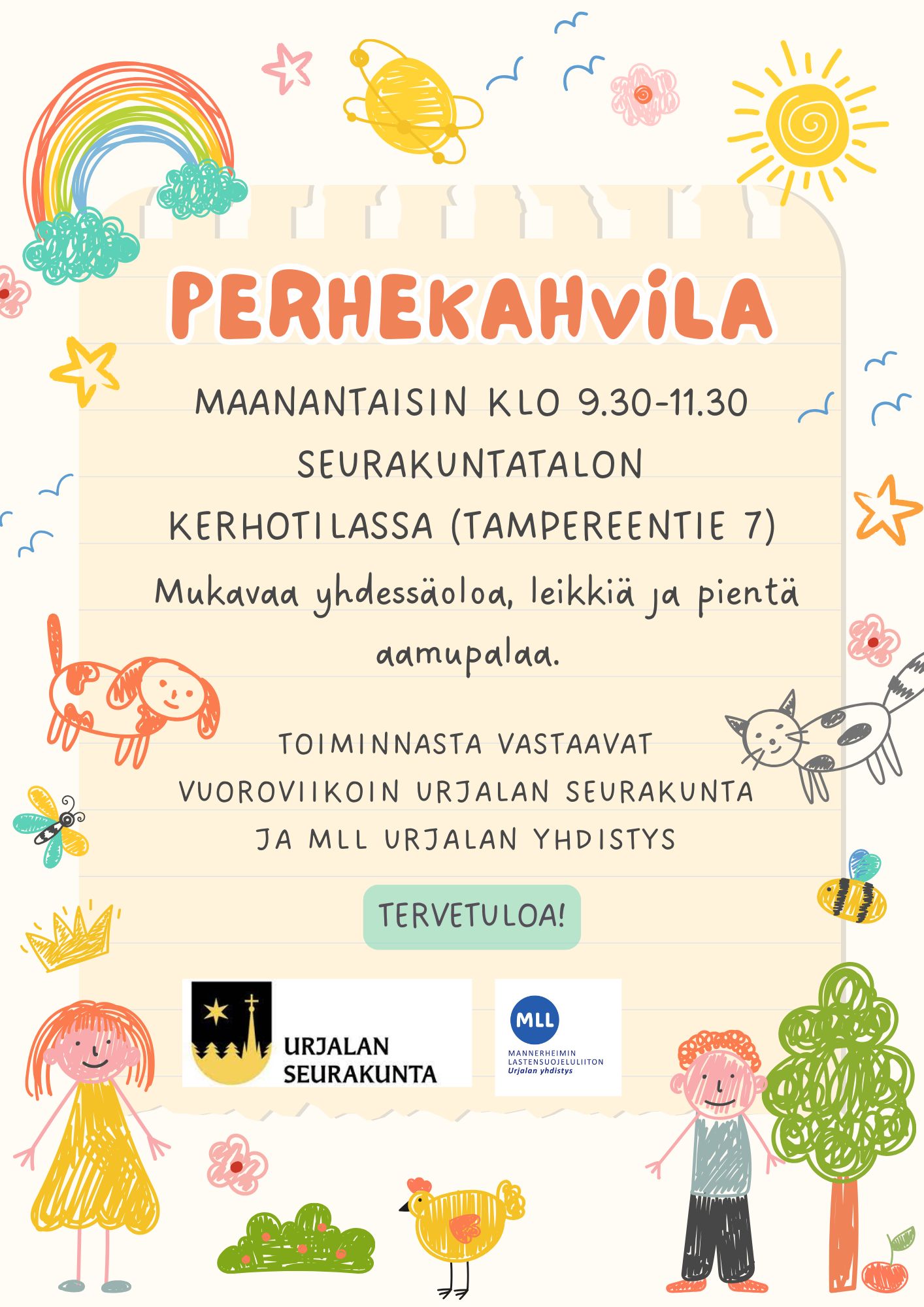 perhekahvila kutsu